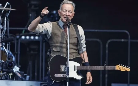 Bruce Springsteen Performs with E Street Band at PPG Paints Arena