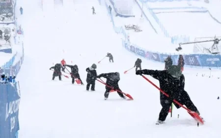 Winter Olympics Day 11: Weather Halts Several Snow Sports Events