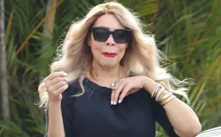 Wendy Williams Mourns at Her Father’s Funeral