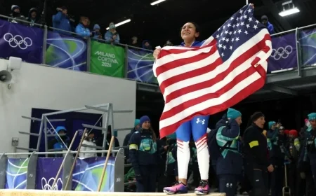 Elana Meyers Taylor Clinches Gold in Women’s Monobob Olympic Triumph