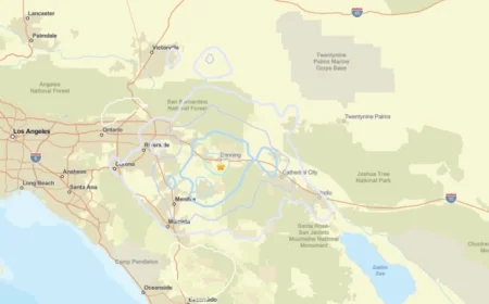3.6-Magnitude Earthquake Shakes Area Near Banning