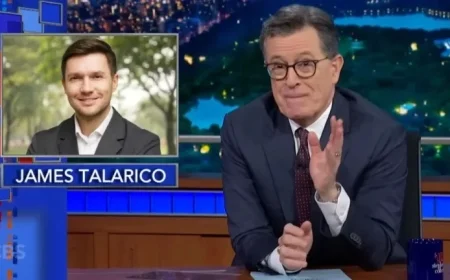 Stephen Colbert Challenges CBS, Airs Pulled James Talarico Interview Video