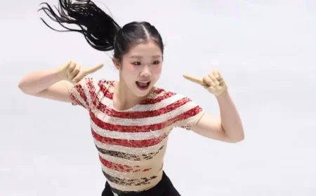 17-Year-Old Nakai Ami Shines Early at Winter Olympics