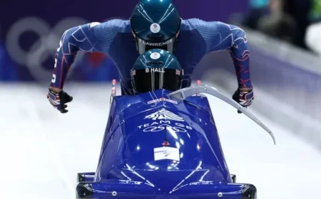 Team GB Pursues Medal in Two-Man Bobsleigh After Last-Minute Change