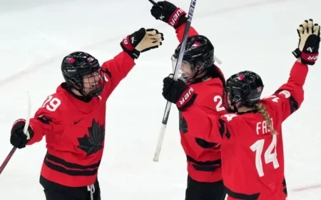 Marie-Philip Poulin Makes History, Sets Up Gold-Medal Showdown
