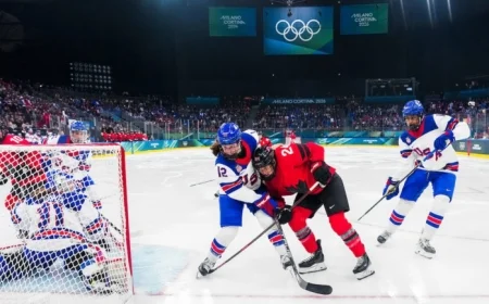 Canada, USA Set for Epic Olympic Gold Medal Hockey Showdown