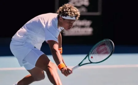 Gabriel Diallo Falls in Delray Beach Open First Round Match