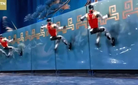 Chinese Robots Master Wall-Climbing Technology