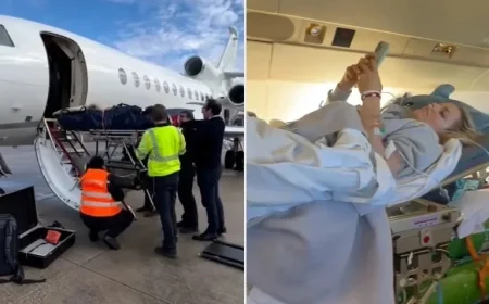 Lindsey Vonn Reveals Injury Severity While Documenting Hospital Bed Flight Home