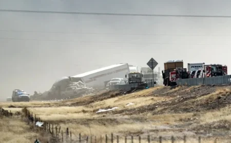 Four Dead in 30-Car Pileup on Interstate 25 Near Pueblo