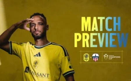 Nashville SC Begins 2026 Season with Concacaf Champions Cup at Atlético Ottawa