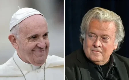 Steve Bannon Sought Epstein’s Help to Undermine Pope Francis