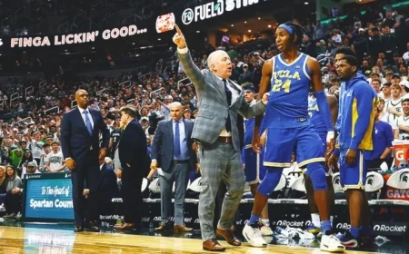 Mick Cronin Ejects UCLA Player for Hard Foul in Loss to MSU