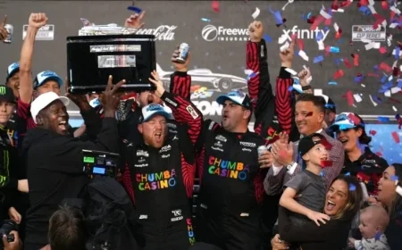 Tyler Reddick Discusses Michael Jordan Meeting with His Son