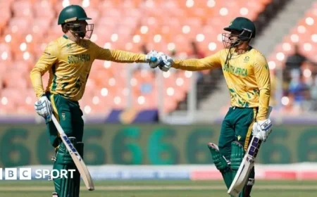 South Africa vs UAE Live Score: ICC T20 World Cup 2026 Commentary