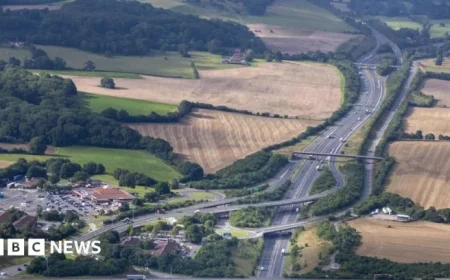 Emergency Repairs Close M4 in Both Directions Near Reading