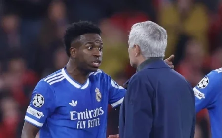 Jose Mourinho Blames Vinicius Jr for Sparking Alleged Racist Abuse Incident