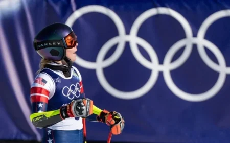 Mikaela Shiffrin Prepares for Final Olympic Slalom Challenge