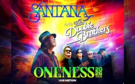 Carlos Santana and The Doobie Brothers Unite for August El Paso Concert