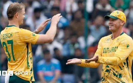 South Africa Dominates UAE in Final Group Match