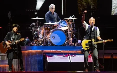 Bruce Springsteen Delivers Powerful Political Message at Nationals Park in May