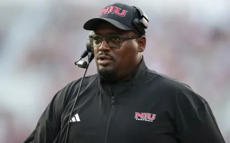 Northern Illinois Coach Thomas Hammock Joins Seattle Seahawks as Assistant Coach