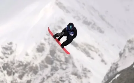 New Zealand’s Dane Menzies Leads Men’s Snowboard Slopestyle at 2026 Olympics