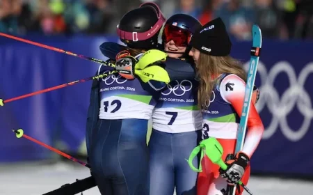 Mikaela Shiffrin Ends 8-Year Olympic Drought with Slalom Victory