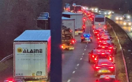 Two Injured in M2 Car Crash Between Faversham and Sittingbourne
