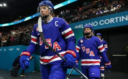 Hilary Knight Ready for Farewell in U.S. Women’s Hockey Gold Medal Game