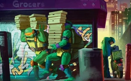 TMNT Unveils New Dimension in Magic: The Gathering’s NYC Plane