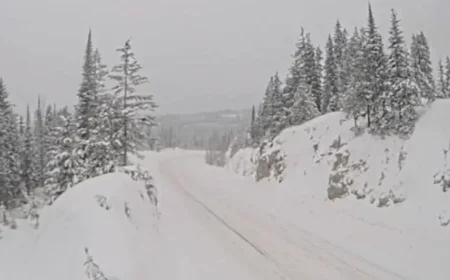 Environment Canada Issues Snowfall Warning for Kootenays