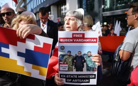 Azerbaijan Sentences Ruben Vardanyan: 20-Year Term in Armenian Leaders’ Trial