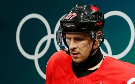 Sidney Crosby Injured, Exits Olympic Quarterfinal for Canada