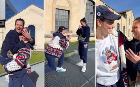 Klæbo Secures Record 10th Olympic Gold with Men’s Team Sprint Victory