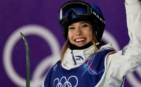 Eileen Gu Defends Against Reporter’s Question on ‘Lost’ Olympic Golds