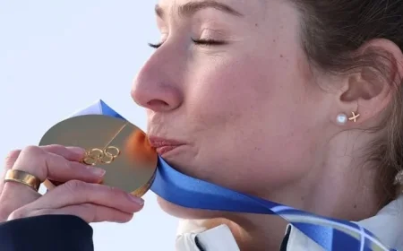 Mikaela Shiffrin Wins Slalom Gold; U.S. Secures Silver on Day 12