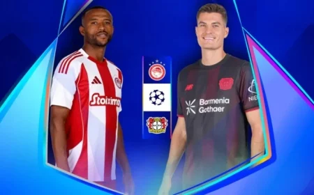 Olympiacos vs Leverkusen: Champions League Preview, Line-Ups, Streaming Details