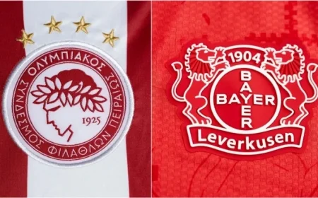 Preview and Predictions: Olympiacos vs. Bayer Leverkusen Lineups