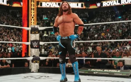 AJ Styles Celebrates on WWE Raw: Latest Updates