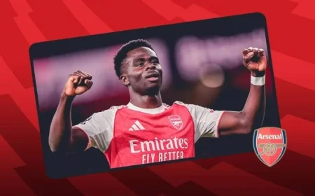Arsenal Secures Bukayo Saka with New Five-Year Contract Until 2031