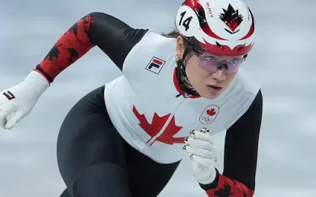 Courtney Sarault Guides Canada to 3,000m Relay Bronze in Short Track