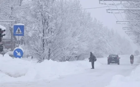 Blizzard and Snow Close Schools, Disrupt Traffic in Bucharest and 25 Counties