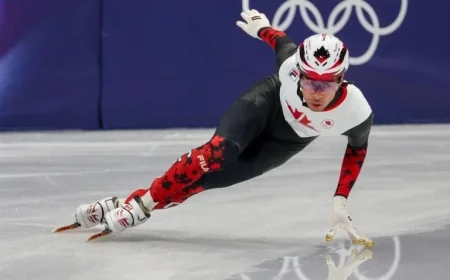 Charles Hamelin Predicts Will Wins Two Golds in Short Track Speed Skating