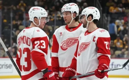 Detroit Red Wings’ Prospects in 2026 Winter Olympics Hockey Tournament