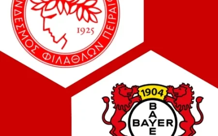 Live Updates: Olympiakos vs Bayer Leverkusen 0-0 in 2025/26 Champions League Play-offs