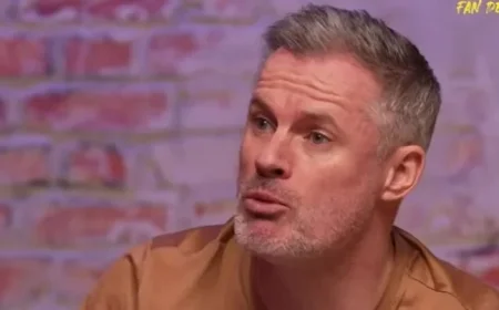 Jamie Carragher Criticizes Arsenal’s Lack of Attacking Superstars, Targets Saka