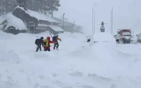 California Avalanche Claims 8 Skiers; 1 Still Missing