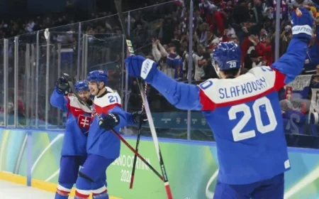 Slafkovsky Leads Slovakia to Semifinals