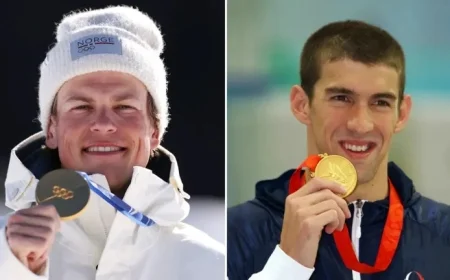 Olympian Secures 10th Gold, Joining Michael Phelps in Elite Territory